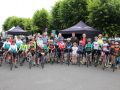 Cyclistes jeunes